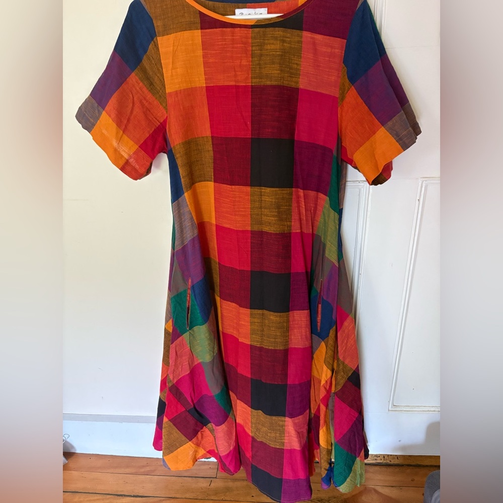 Gorgeous Plaid Handloom Dress